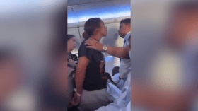 Une passagère mord un steward, l’avion atterrit en urgence