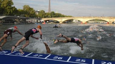 JO/Paris: La compétition de triathlon masculin reportée pour “raisons sanitaires”