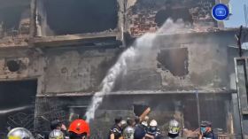 البليدة .. اندلاع حريق مهول بمصنع للغراء و الطلاء بالمنطقة الصناعية بن بولعيد