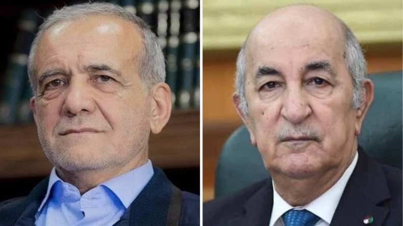 الرئيس تبون يهنّئ الرئيس الايراني المنتخب مسعود بزشكيان