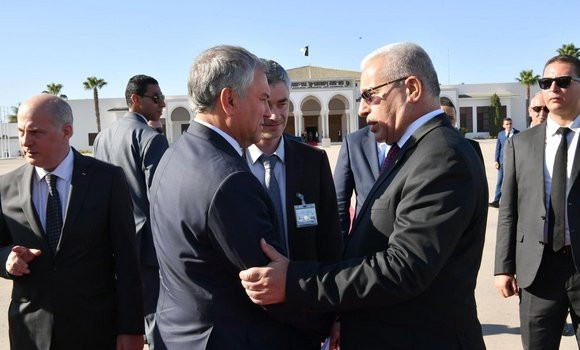 Le président de la Douma russe achève sa visite en Algérie