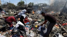 Ghaza: 71 martyrs et plus de 280 blessés dans une frappe sioniste