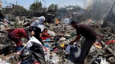 Ghaza: 71 martyrs et plus de 280 blessés dans une frappe sioniste