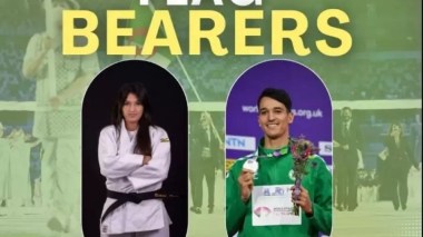 JO de Paris: Amina Belkadi et Yasser Triki porte-drapeaux