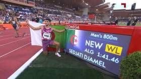 بِالفيديو: العدّاء سجاتي يُواصل الإبهار العالمي في سباق الـ 800م