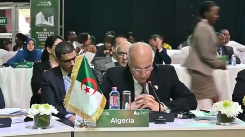 الجزائر تدعم دورة استثنائية للمجلس التنفيذي للاتحاد الإفريقي