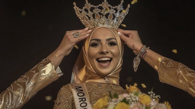 بالفيديو.. مؤثرة مغربية افتراضية تفوز بلقب ملكة جمال العالم للذكاء الاصطناعي