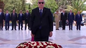 Fête de l’indépendance: Le président de la République se recueille à la mémoire des martyrs de la Révolution