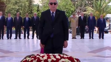 Fête de l’indépendance: Le président de la République se recueille à la mémoire des martyrs de la Révolution