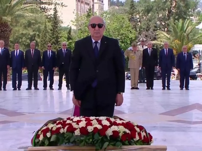 Fête de l’indépendance: Le président de la République se recueille à la mémoire des martyrs de la Révolution