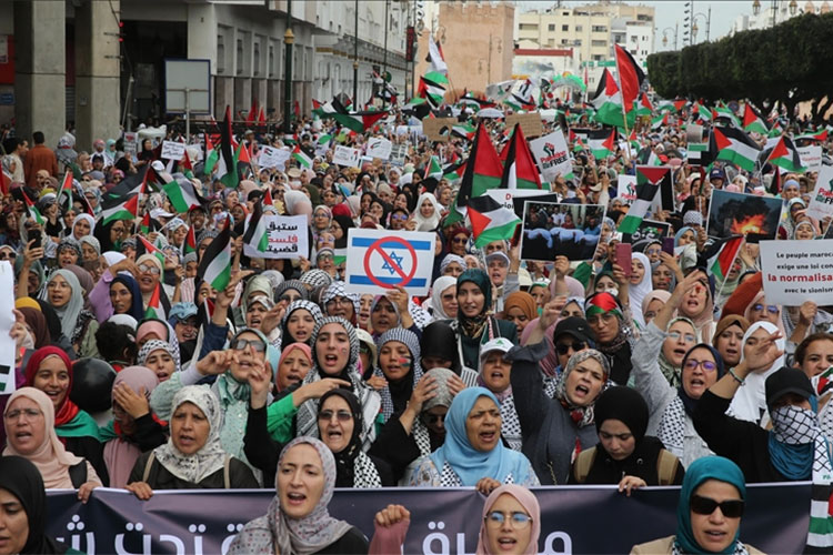 Tangier Rises Up Against Military Normalization with the Zionist Entity
