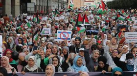 طنجة تنتفض ضد التطبيع العسكري مع الكيان الصهيوني