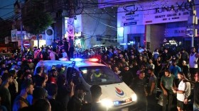 غارة صهيونية على بيروت