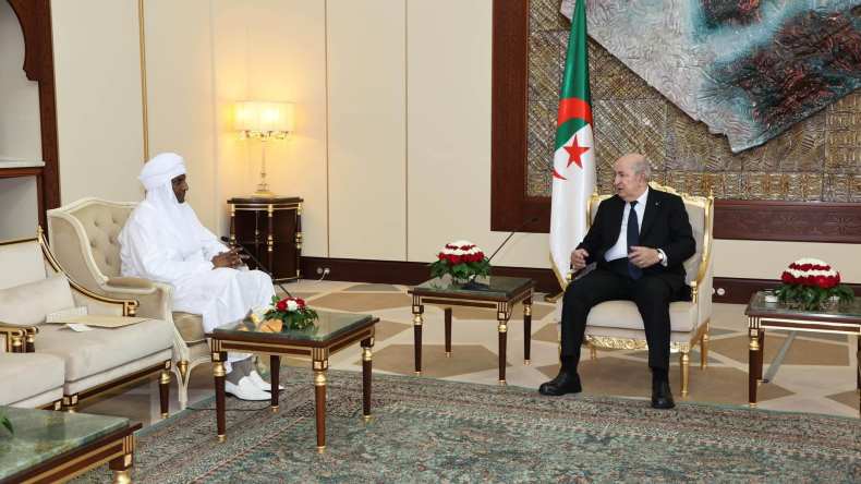 الرئيس تبون يستقبل الوزير الأول النيجري علي محمد لمين زين
