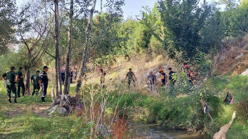 العثور على جثة طفلة مفقودة بمجرى وادي بوسلام في سطيف