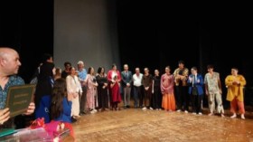 تخرج أول دفعة لمدرسة حديدوان في الأداء المسرحي للأطفال