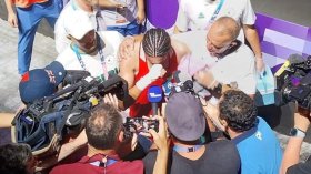 بِالفيديو: خليف خرجت من الحلبة باكية