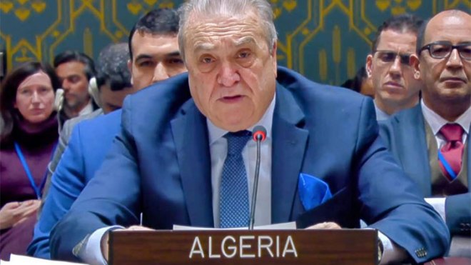 “الجزائر تنهي عهدتها بمجلس الأمن وقد قامت بواجبها”