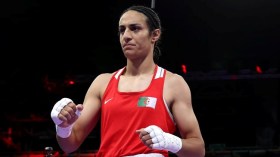 الملاكمة خليف تضمن ميدالية برونزية على الأقلّ في الأولمبياد