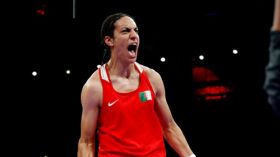 الملاكمة خليف تبلغ النّهائي الأولمبي وتضمن فضّية على الأقلّ