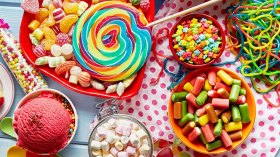 حلويات الأطفال بمكونات براقة مسرطنة!