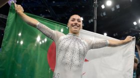 بِالفيديو: التأثّر النّفسي لِنمّور بعد تتويجها الذّهبي الأولمبي