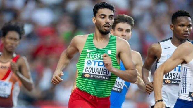الجزائريان قواند ومولا يفشلان في التأهل المباشر لنصف نهائي 800 م