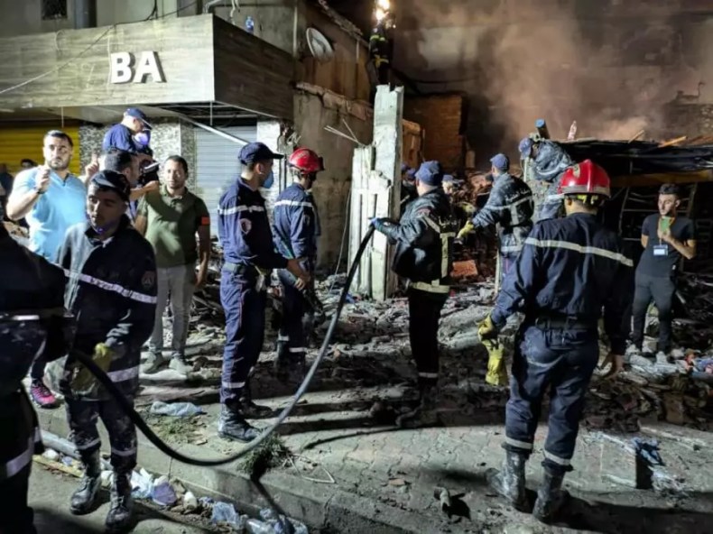 Alger: Trois morts dans une explosion de gaz à Gue de Constantine selon la Protection civile
