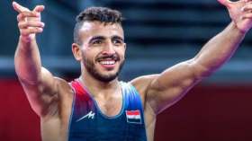 أول تعليق للمصارع المصري بعد تبرئته من تهمة التحرش في باريس (فيديو)