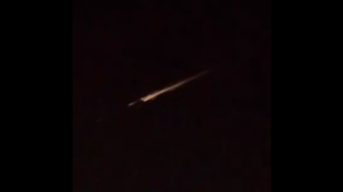 VIDEO: un satellite se désintègre au-dessus de la France!