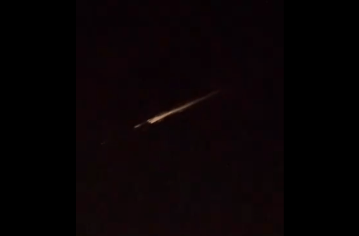 VIDEO: un satellite se désintègre au-dessus de la France!