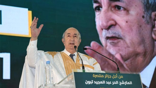 المترشح تبون يتعهد بتجسيد كل المشاريع بمناطق الجنوب