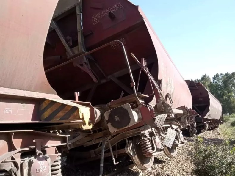 Un train de transport de matières dangereuses déraille à Batna
