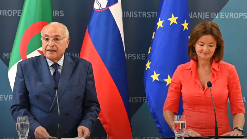 توافق جزائري-سلوفيني حول قضيتي فلسطين والصحراء الغربية