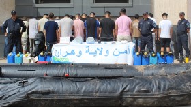 الإطاحة بشبكة هجرة غير شرعية في وهران