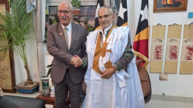 رئيس تيمور الشرقية يستقبل الرئيس الصحراوي إبراهيم غالي