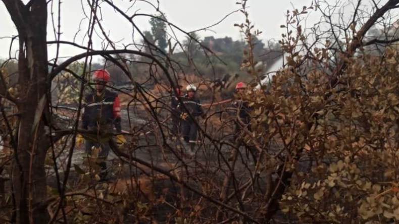 هذه هي حالة الحرائق مساء اليوم الإثنين