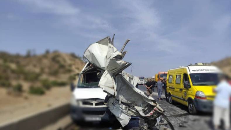 حادث اصطدام تسلسلي بالمسيلة يُخلف 6 مصابين