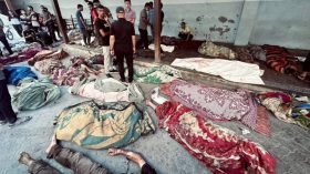 “مذبحة الفجر”.. 100 شهيد بقصف صهيوني استهدف مصلين في غزة