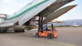 Acheminement d’aides humanitaires vers les camps des réfugiés sahraouis à Tindouf