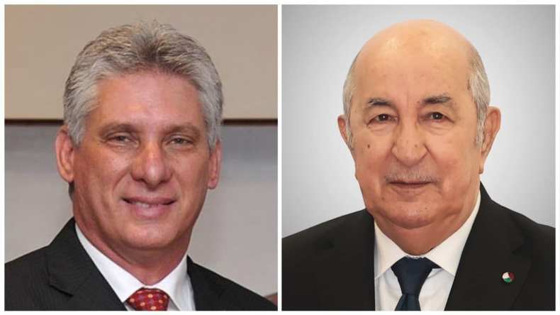 الرئيس الكوبي يهنئ الرئيس تبون على انتخابه لعهدة رئاسية ثانية