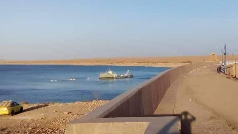 هذه هي حالة سد جرف التربة بعد التساقطات المطرية في بشار