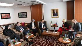 عرقاب يبحث سبل تعزيز التعاون الجزائري السلوفيني