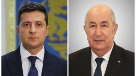 Le président ukrainien félicite le président de la République pour sa réélection pour un second mandat