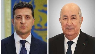 Le président ukrainien félicite le président de la République pour sa réélection pour un second mandat