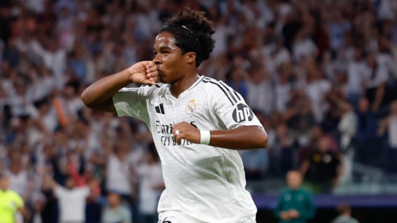 بالفيديو.. البرازيلي إندريك يحقق رقما تاريخيا مع ريال مدريد