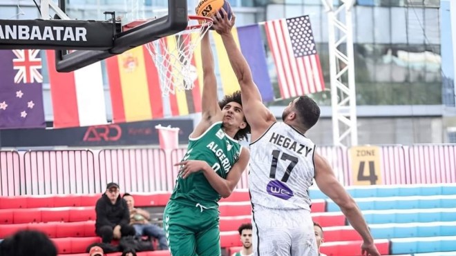 بطولة العالم لكرة السلة 3×3.. المنتخب الجزائري يفوز على مصر وينهزم أمام إسبانيا