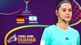 الجزائرية فريال وهاب لإدارة مباراة ألمانيا والأرجنتين