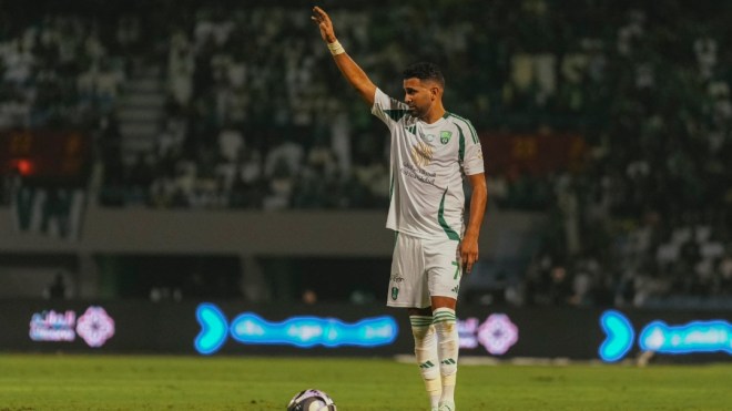 محرز يعلّق بعد الهزيمة أمام القادسية