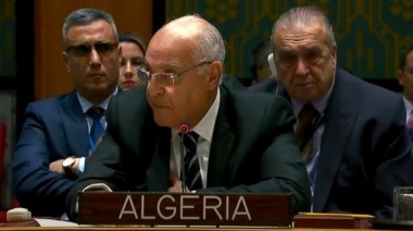 L’Algérie appelle à redonner au Conseil de sécurité et à l’ONU leur rôle